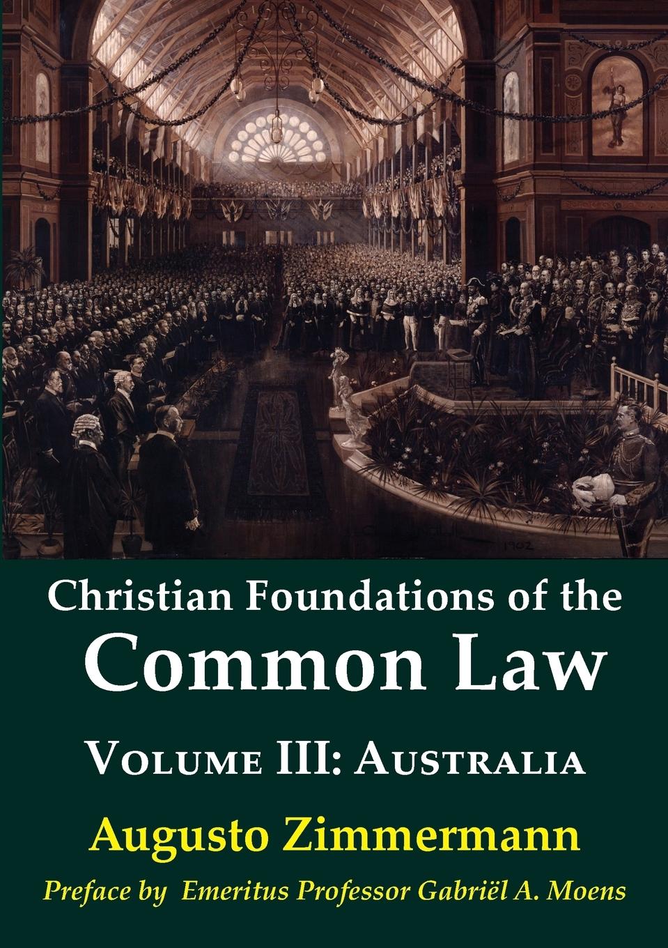 Vorderes Coverbild Christian Foundations of the Common Law, Volume 3