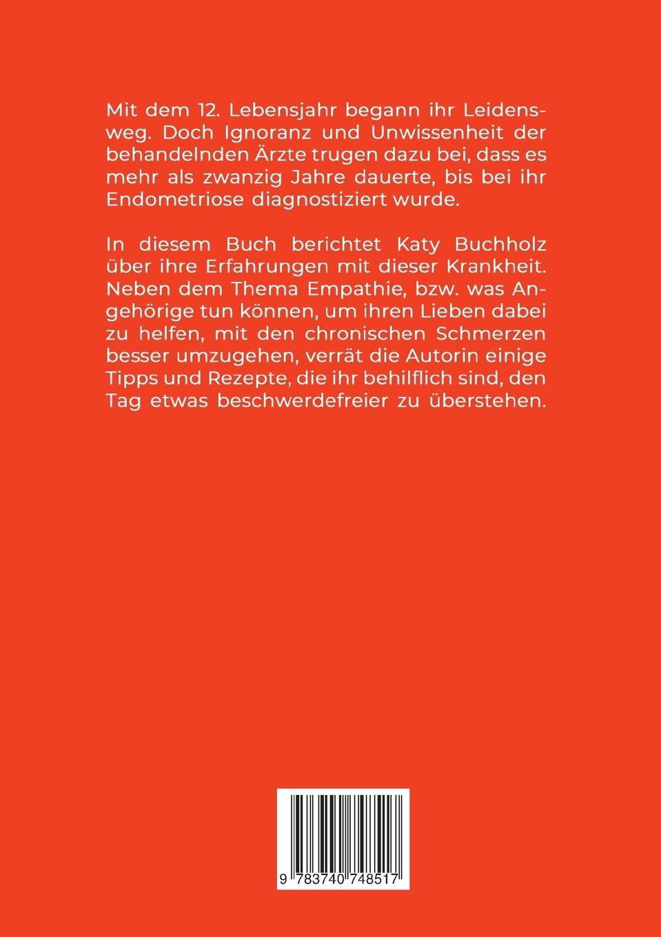 Rückseitencover Endometriose - der Feind in meinem Körper!