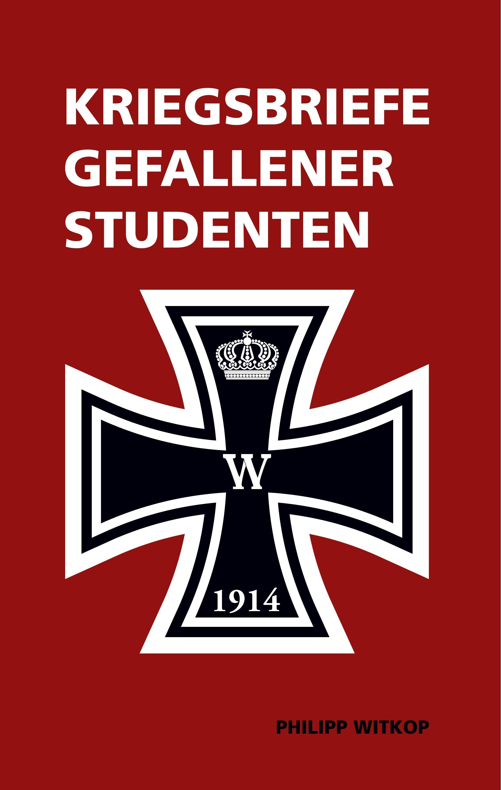 Vorderes Coverbild Kriegsbriefe gefallener Studenten