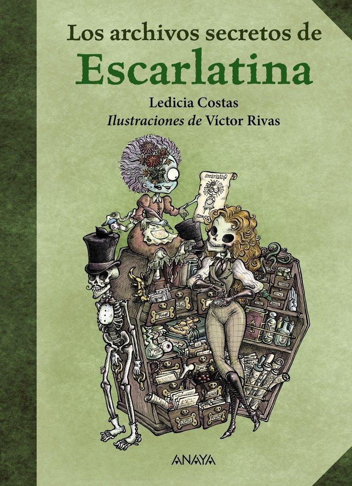 Vorderes Coverbild Los archivos secretos de Escarlatina