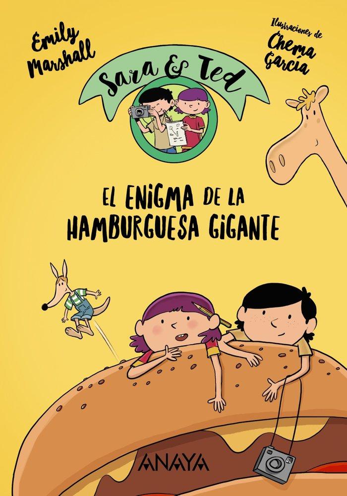 Vorderes Coverbild El enigma de la hamburguesa gigante