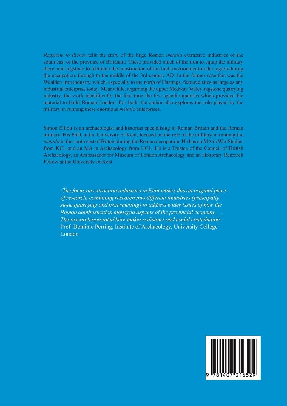 Rückseitencover Ragstone to Riches