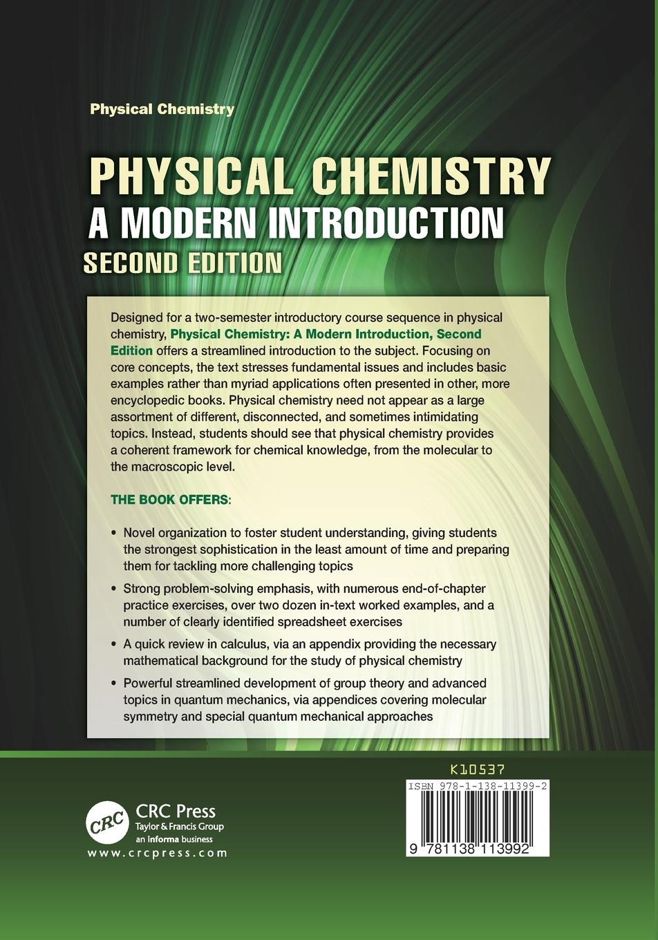 Rückseitencover Physical Chemistry