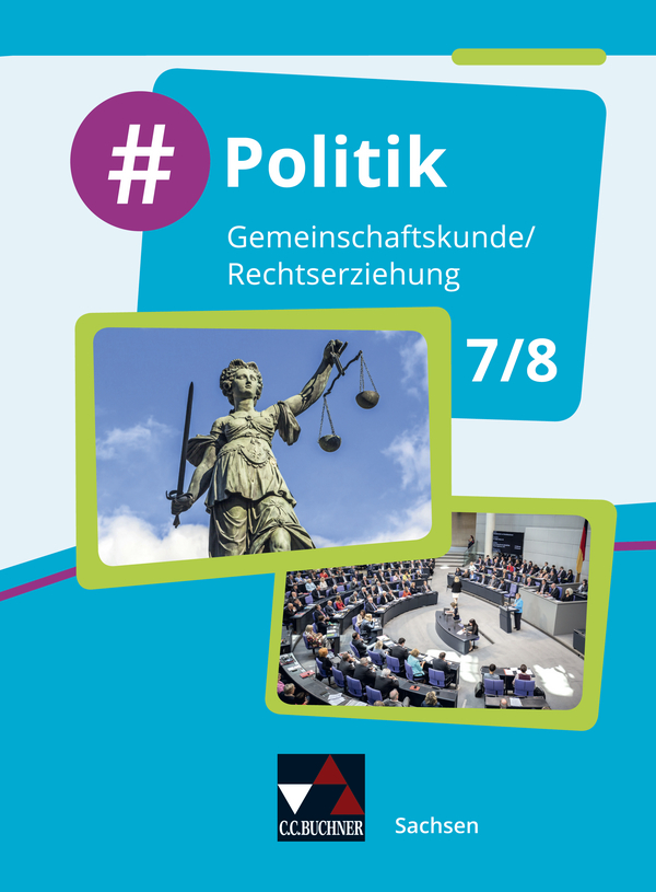 Vorderes Coverbild #Politik Sachsen 7/8