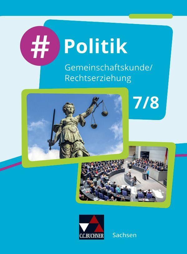 Vorderes Coverbild #Politik Sachsen 7/8
