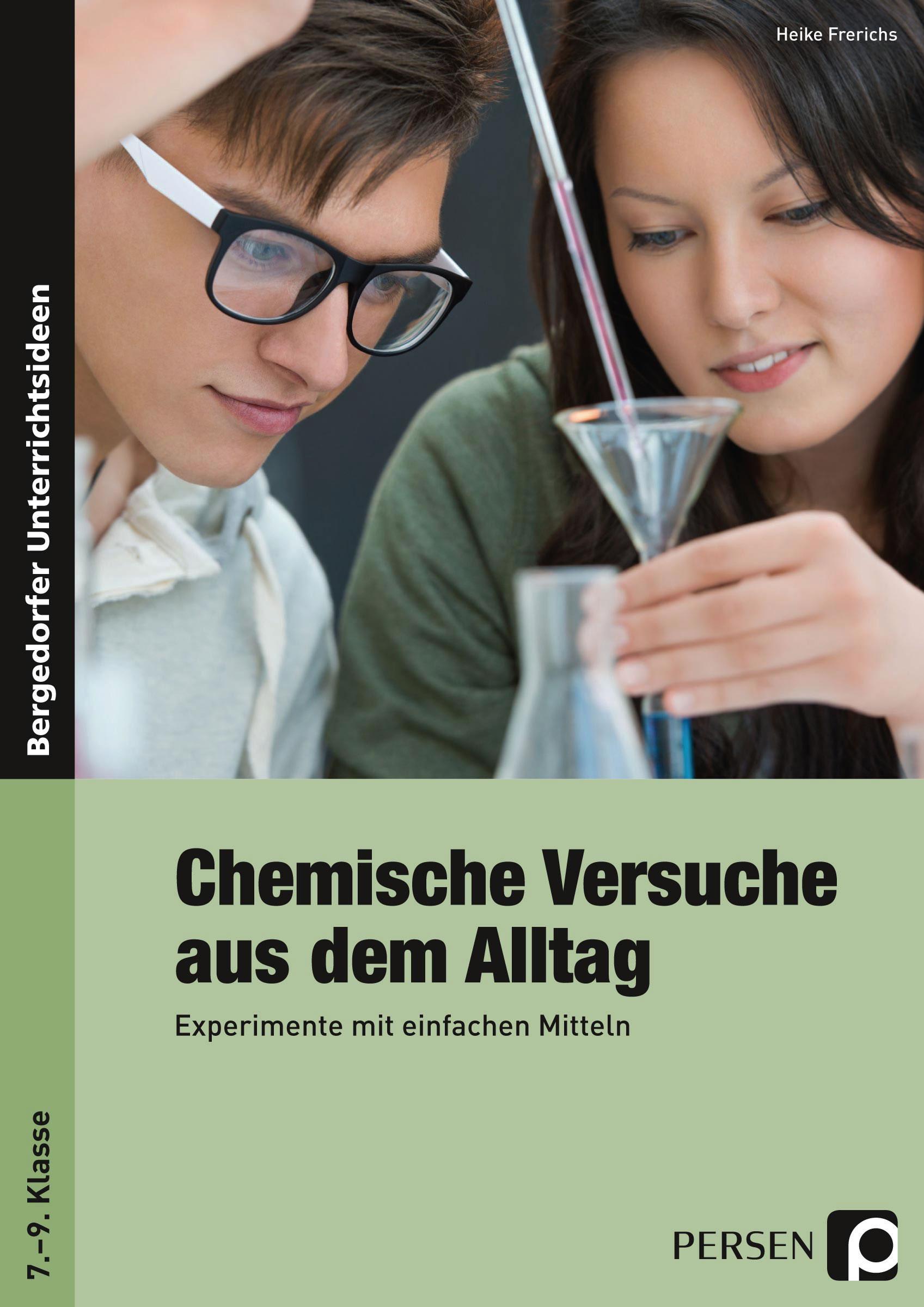 Vorderes Coverbild Chemische Versuche aus dem Alltag. Experimente mit einfachen Mitteln