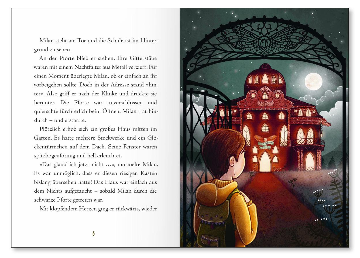 Beispielinhalt (Bild) Die Mitternachtsschule - Erste Stunde Geisterkunde