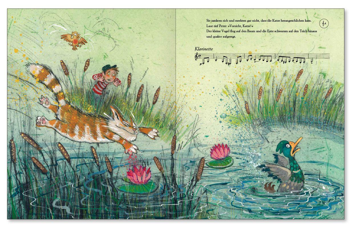 Beispielinhalt (Bild) Peter und der Wolf