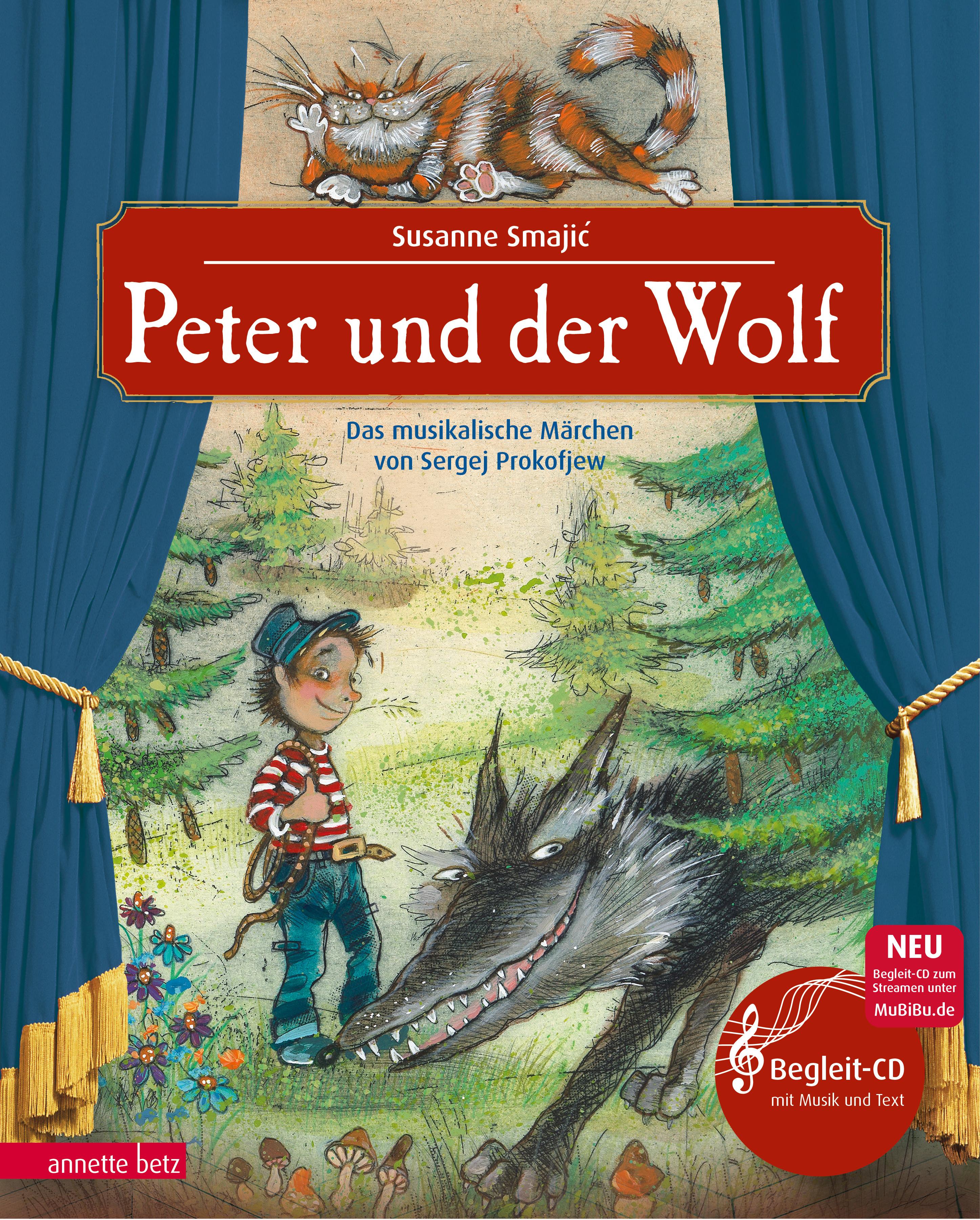 Vorderes Coverbild Peter und der Wolf