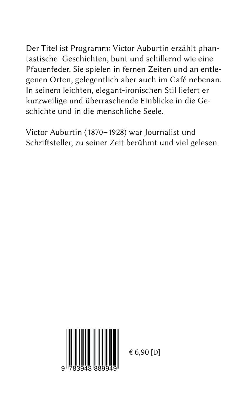 Rückseitencover Pfauenfedern