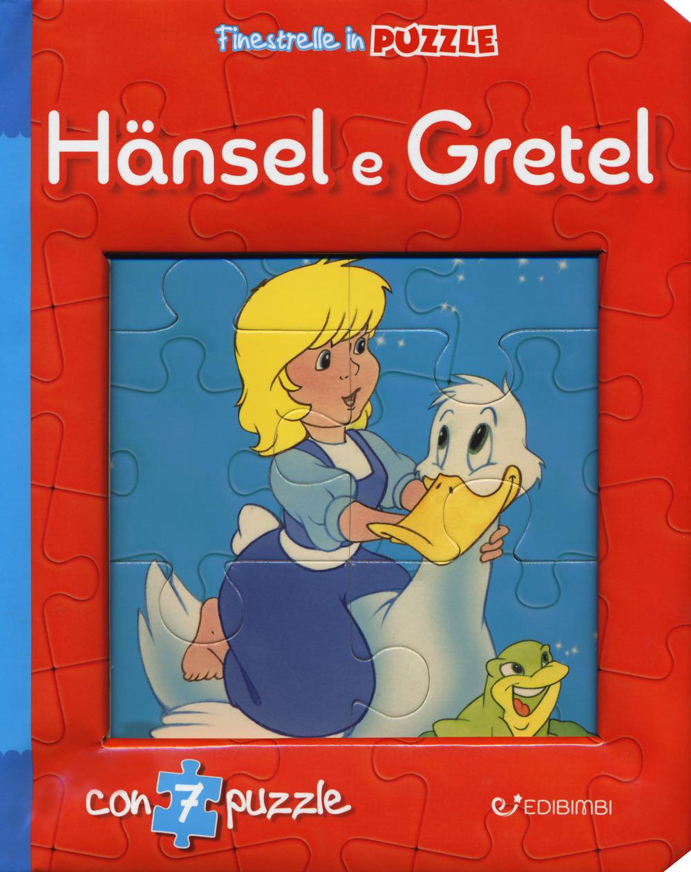 Vorderes Coverbild Hänsel e Gretel. Finestrelle in puzzle