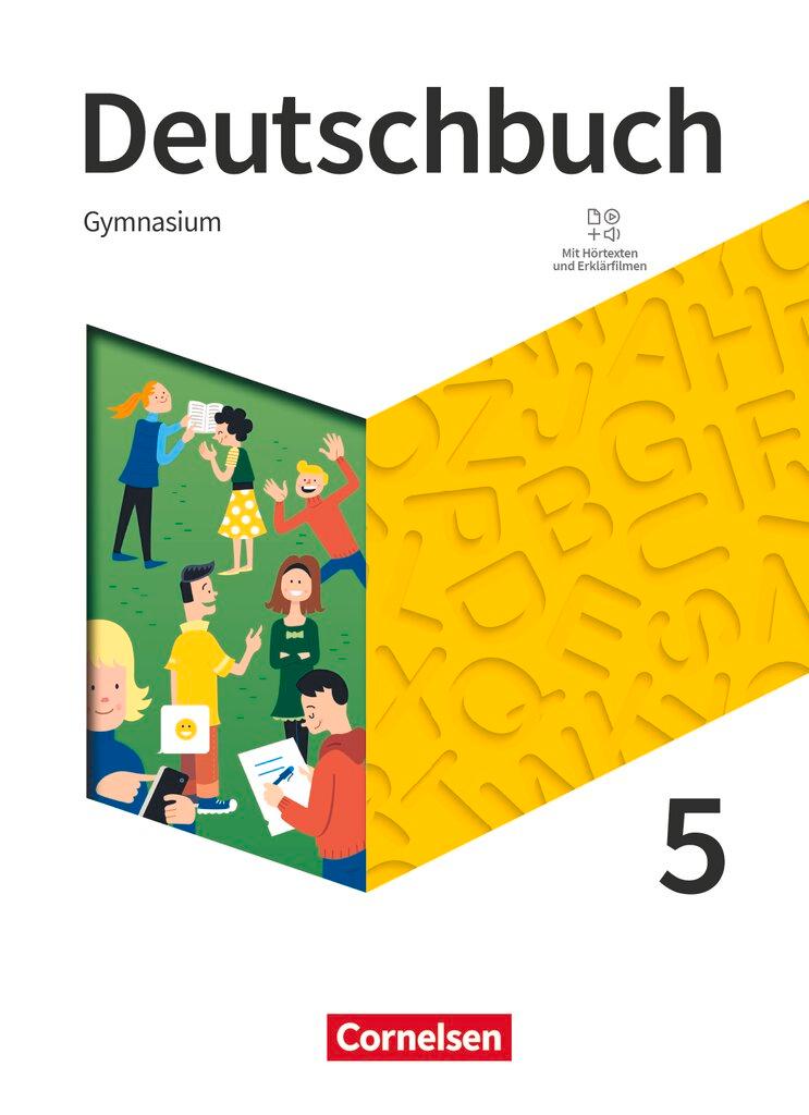 Vorderes Coverbild Deutschbuch Gymnasium 5. Schuljahr - Schülerbuch