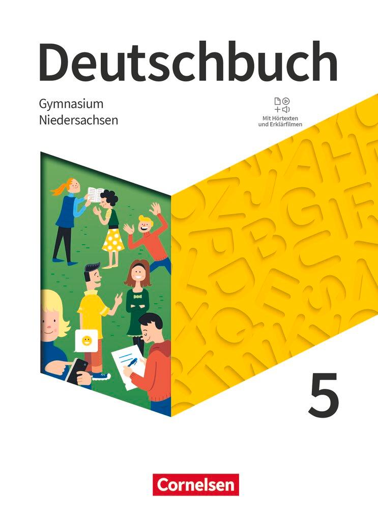Vorderes Coverbild Deutschbuch Gymnasium 5. Schuljahr - Niedersachsen - Schülerbuch