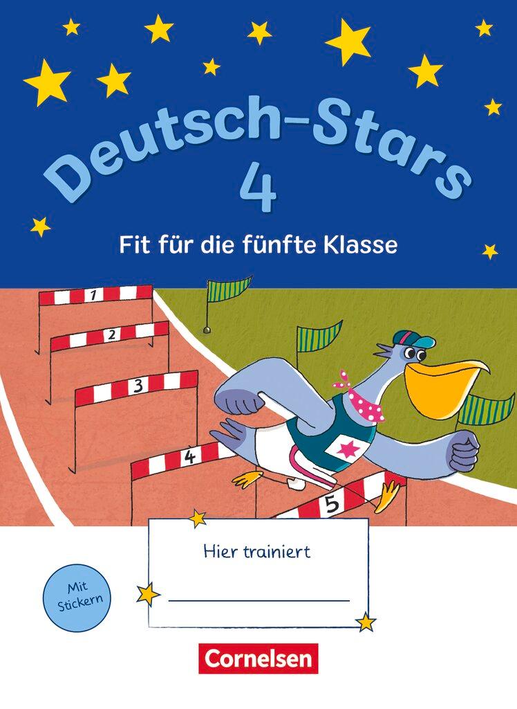 Vorderes Coverbild Deutsch-Stars 4. Schuljahr - Fit für die 5. Klasse