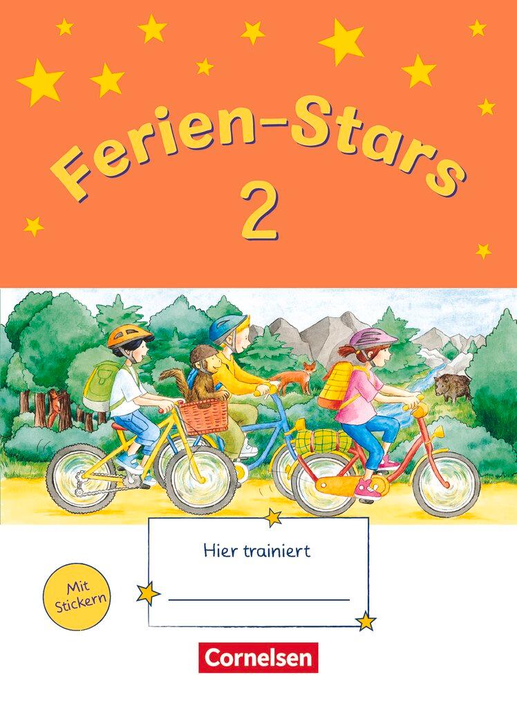 Vorderes Coverbild Ferien-Stars 2. Schuljahr - Übungsheft
