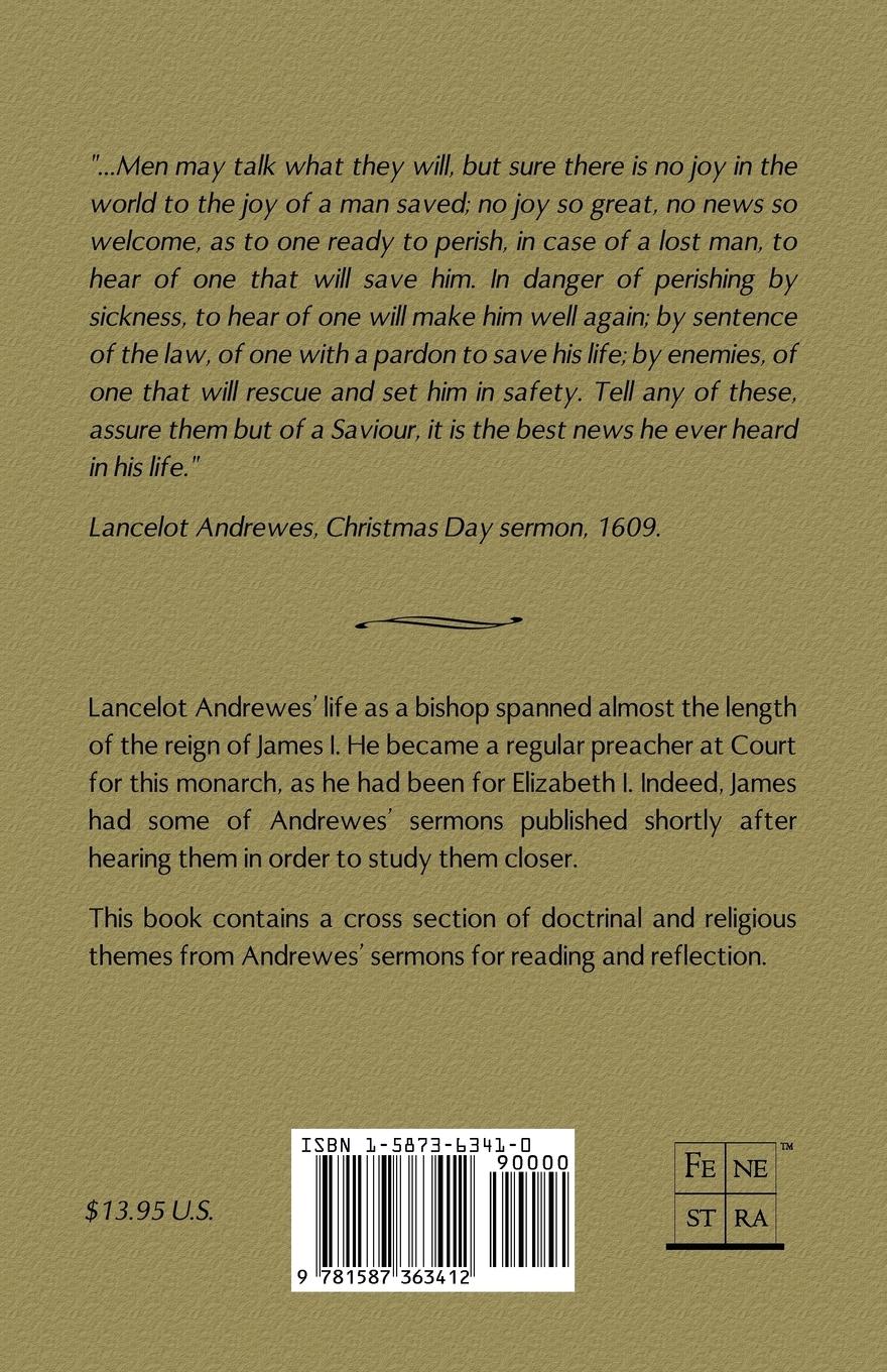 Rückseitencover Lancelot Andrewes