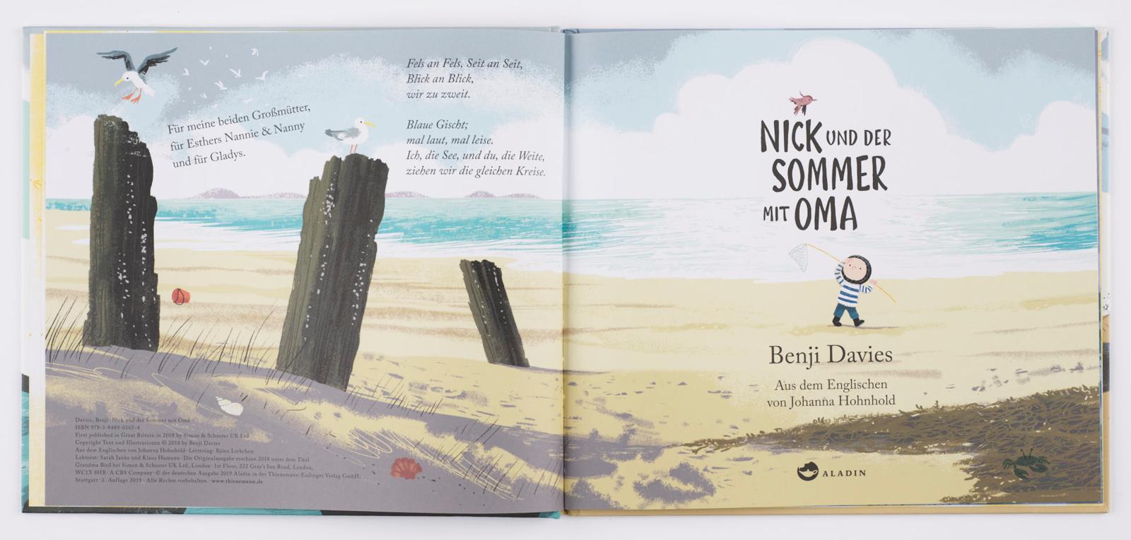 Beispielinhalt (Bild) Nick und der Sommer mit Oma