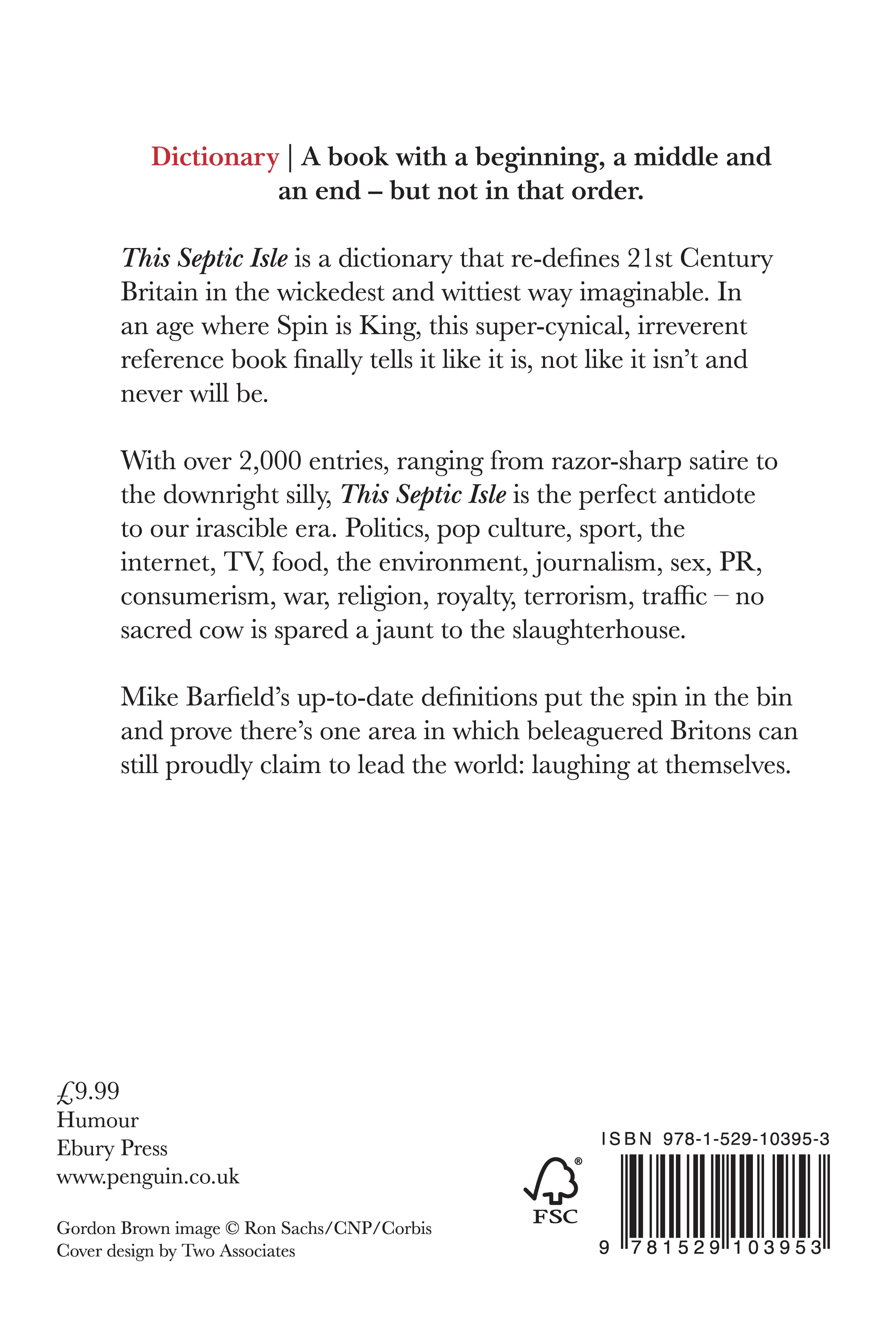 Rückseitencover This Septic Isle