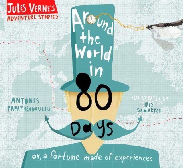 Vorderes Coverbild Around the World in Eighty Days