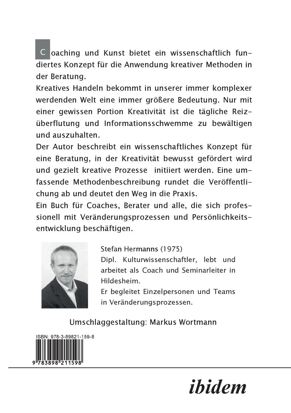 Rückseitencover Coaching und Kunst