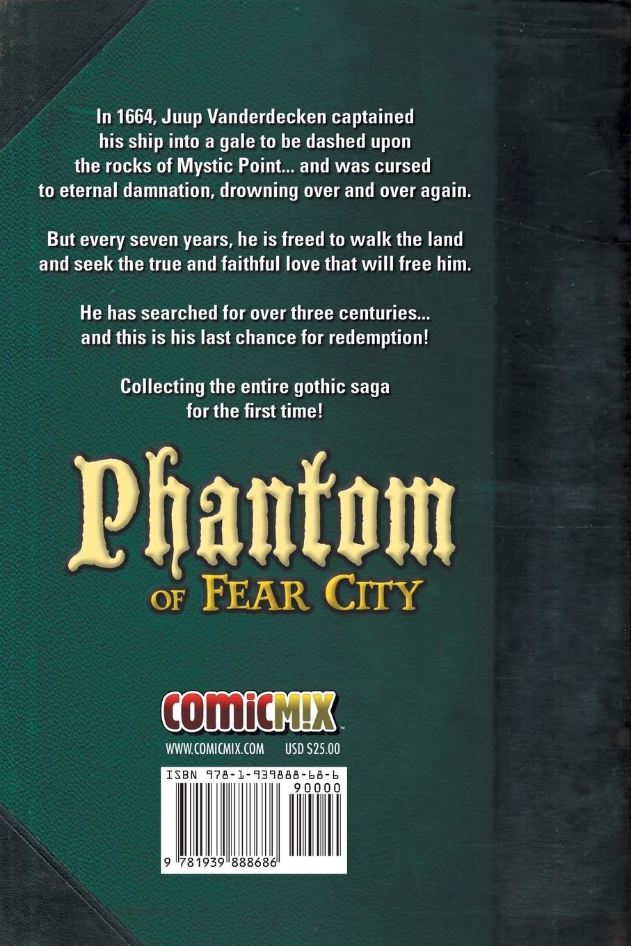 Rückseitencover Phantom of Fear City Omnibus
