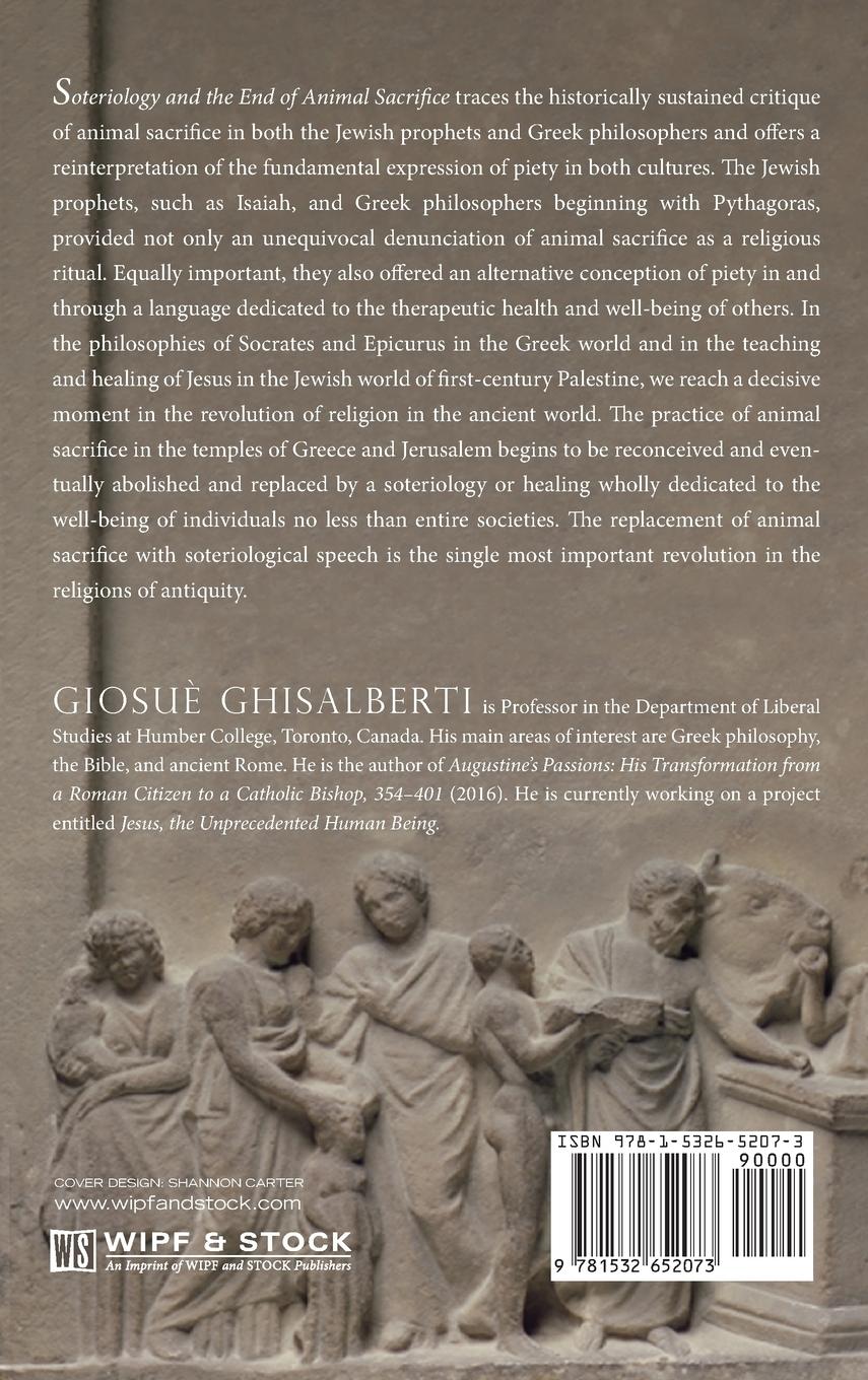 Rückseitencover Soteriology and the End of Animal Sacrifice