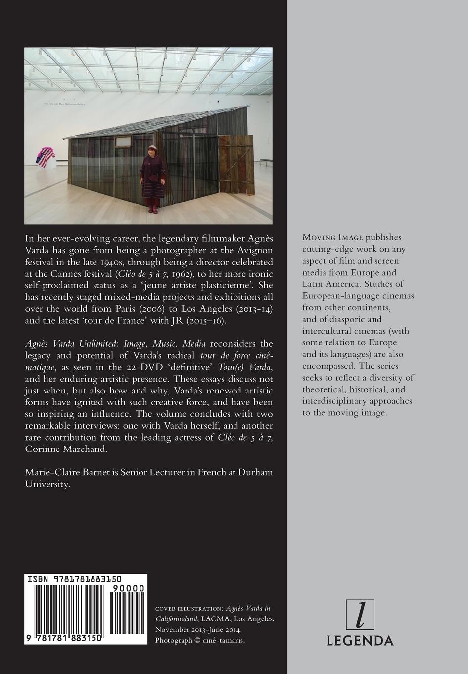 Rückseitencover Agnès Varda Unlimited