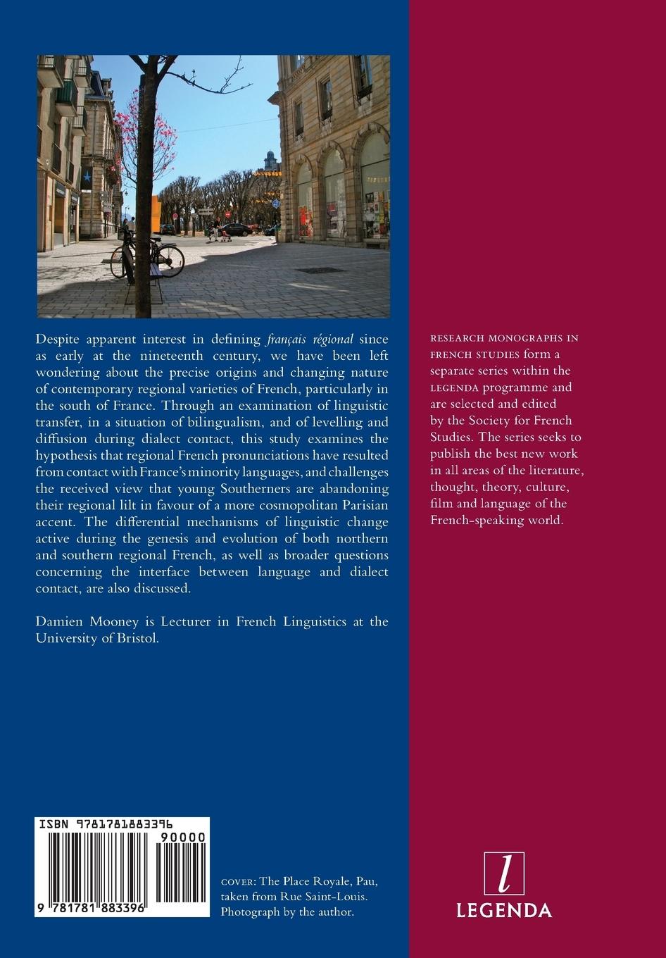 Rückseitencover Southern Regional French