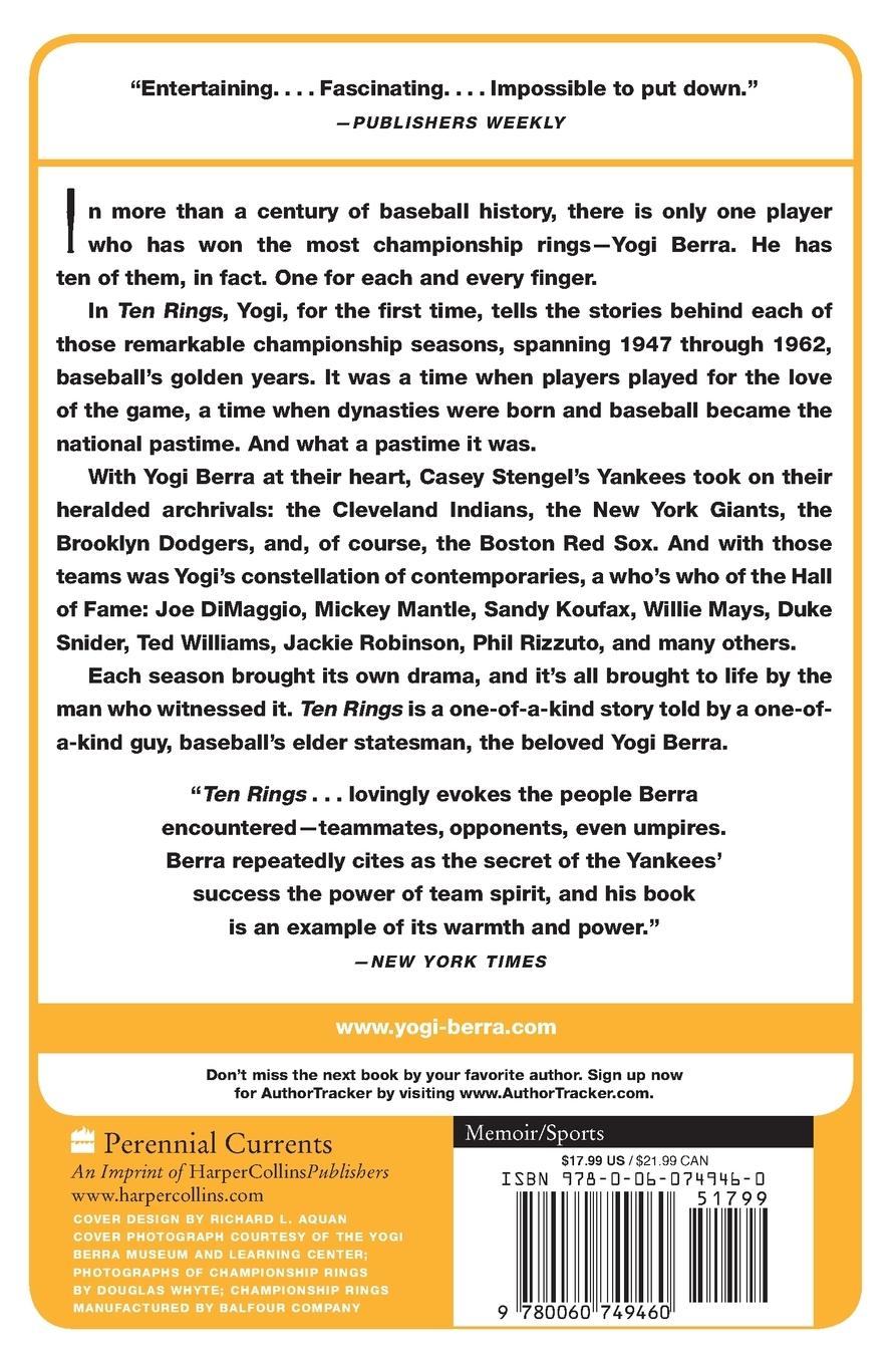 Rückseitencover Ten Rings