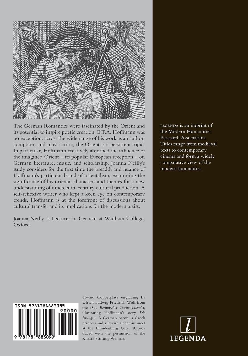 Rückseitencover E.T.A. Hoffmann's Orient