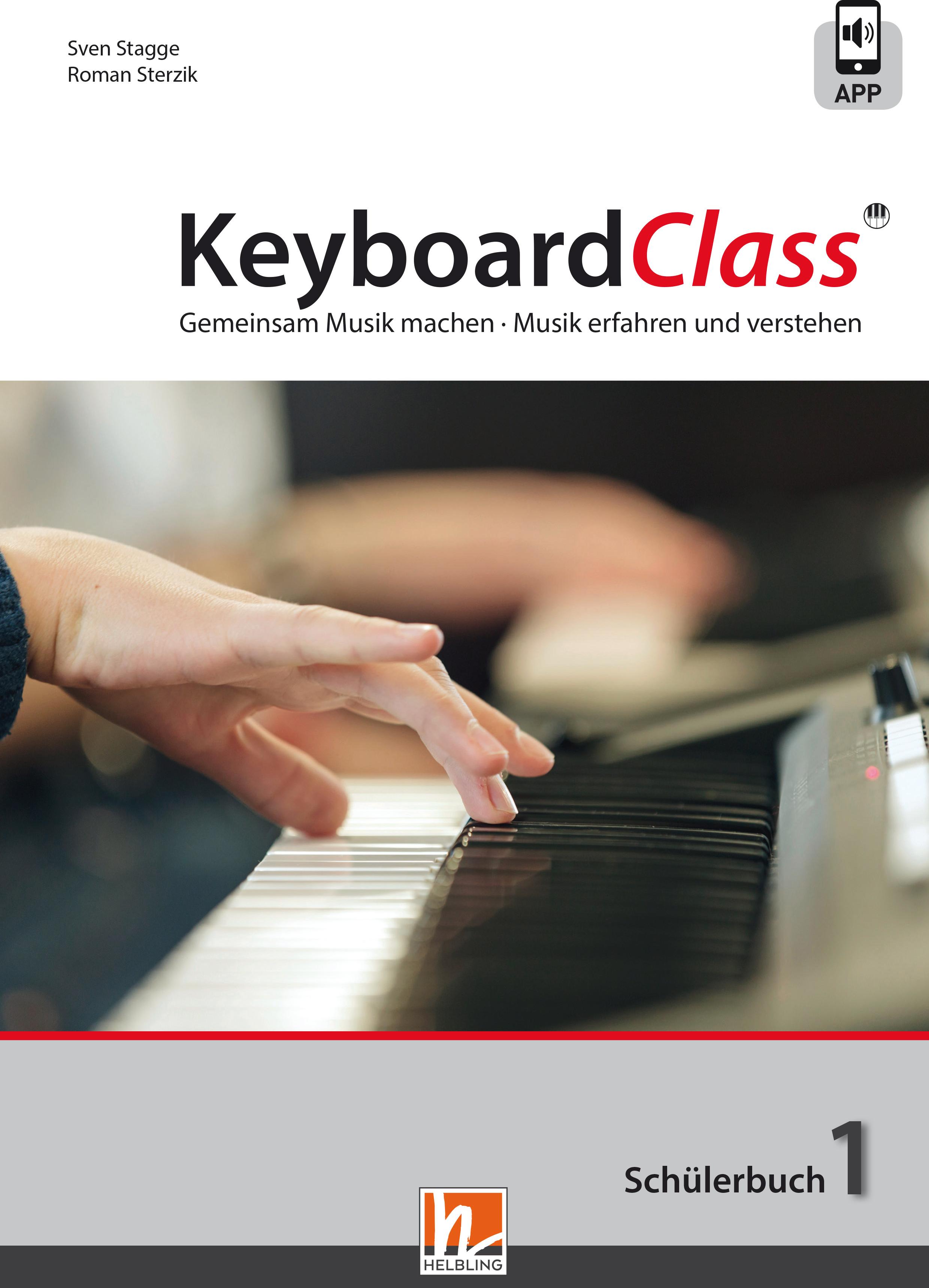 Vorderes Coverbild KeyboardClass. Schülerbuch 1