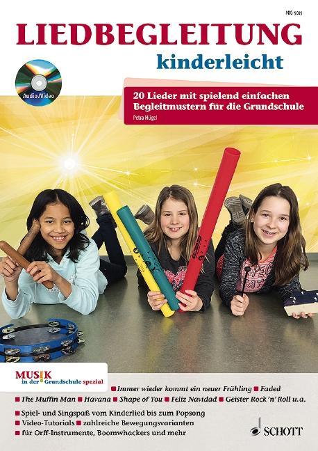 Vorderes Coverbild Liedbegleitung kinderleicht