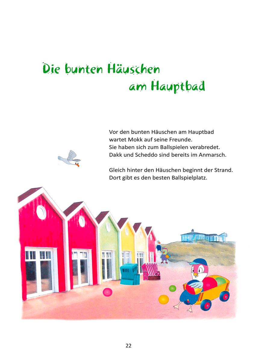 Beispielinhalt (Bild) Mokk-Piepmanns Reise nach Langeoog