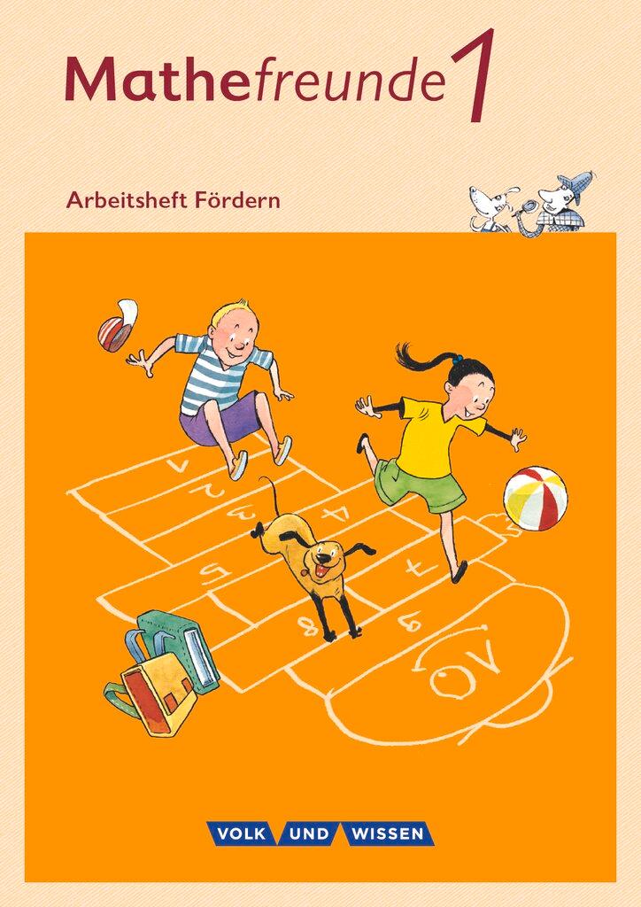 Vorderes Coverbild Mathefreunde - 1. Schuljahr - Nord/Süd - Arbeitsheft Fördern