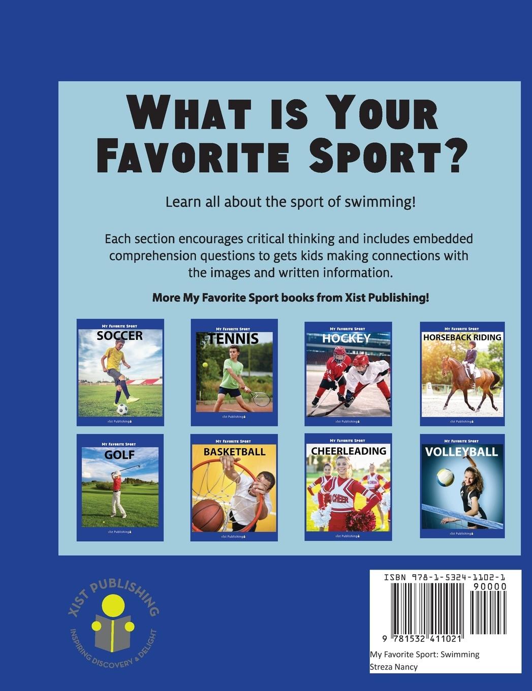 Rückseitencover My Favorite Sport