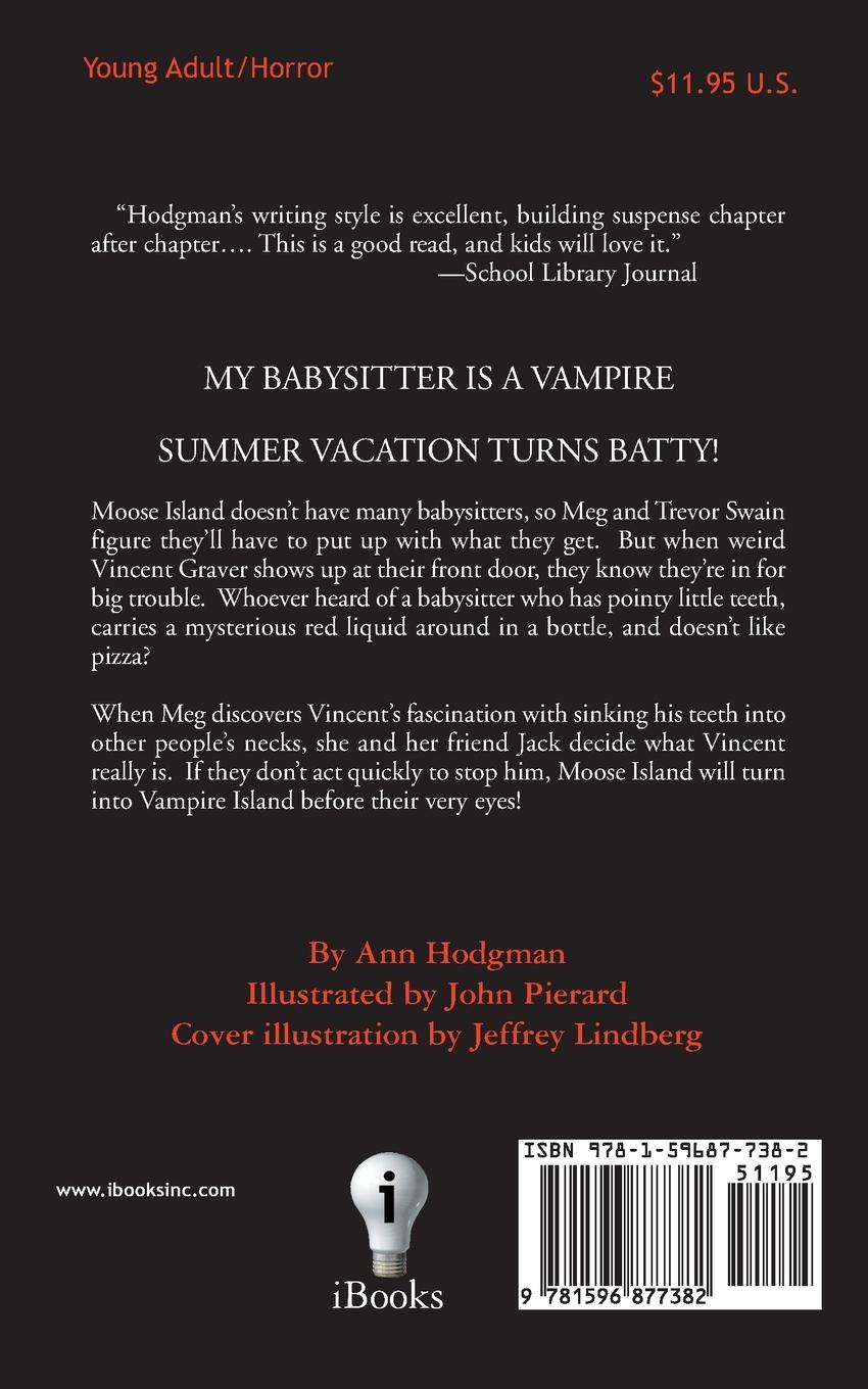 Rückseitencover My Babysitter Is a Vampire