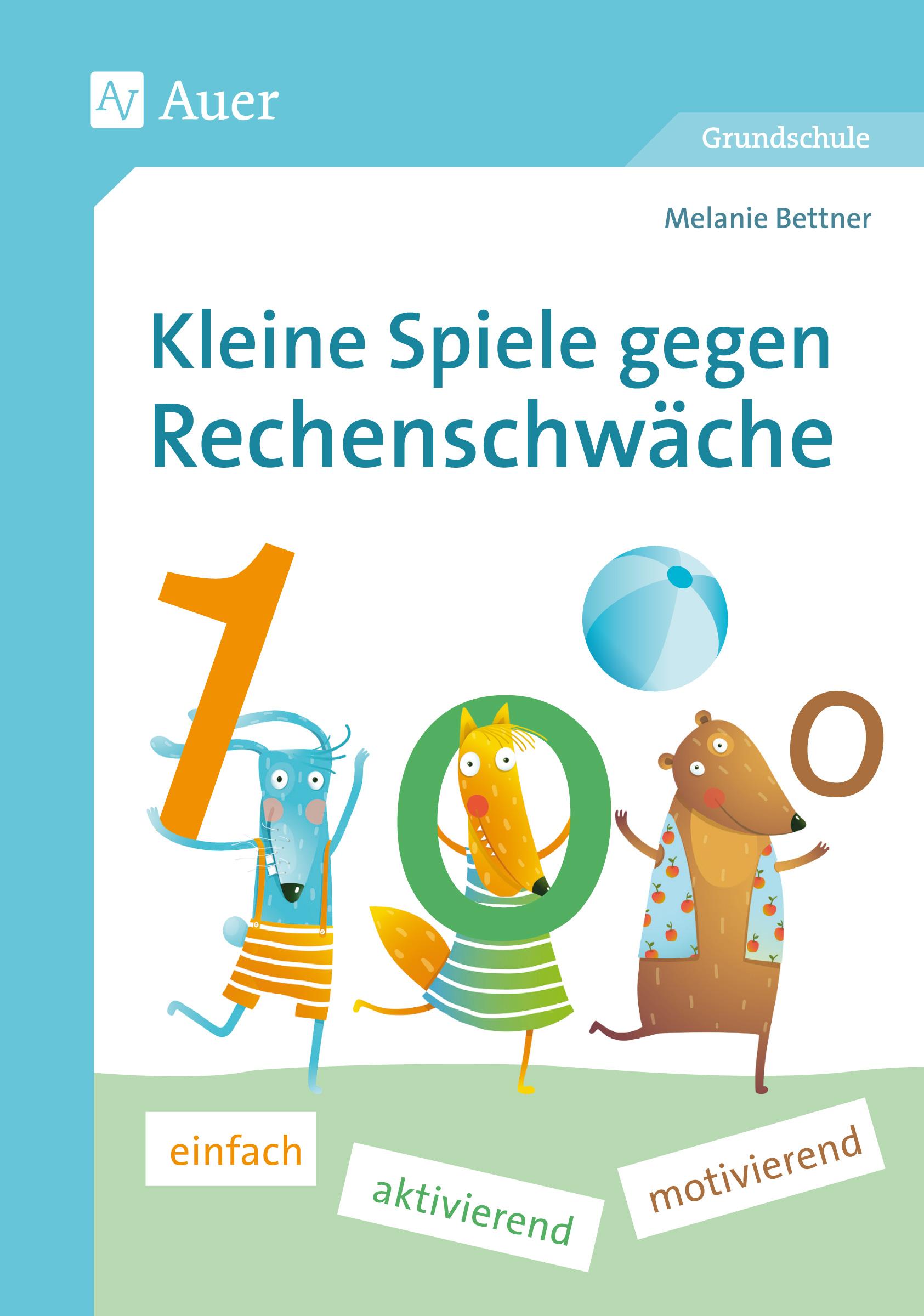 Vorderes Coverbild Kleine Spiele gegen Rechenschwäche