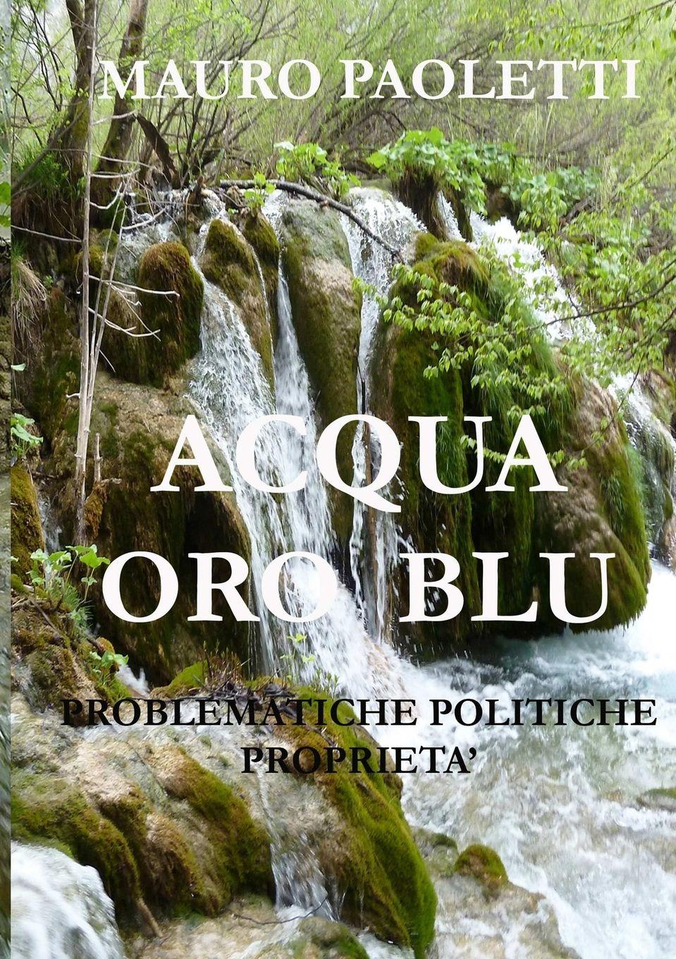 Vorderes Coverbild ACQUA ORO BLU Probelmatiche Politiche Propriet¿
