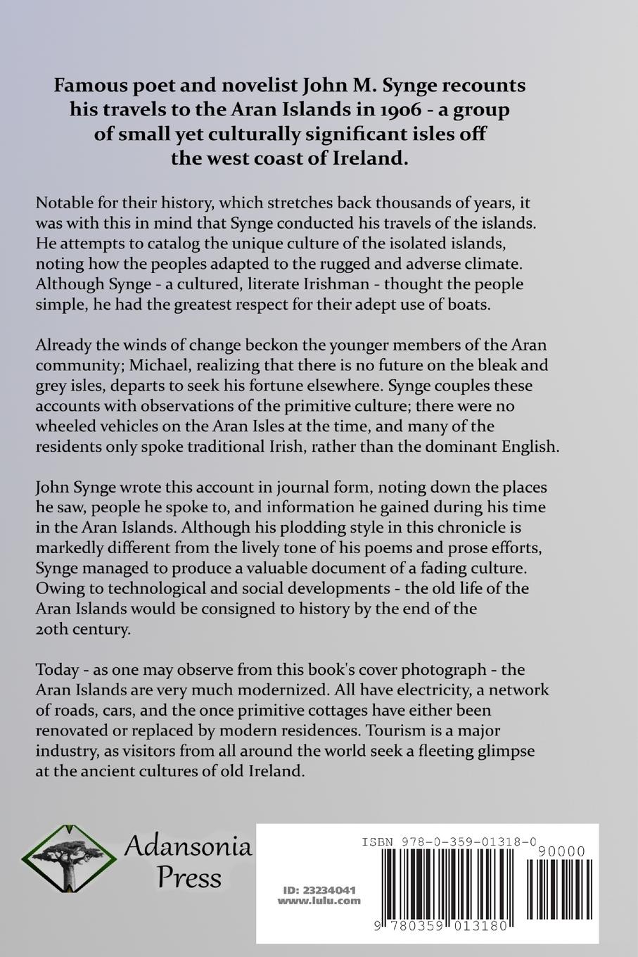 Rückseitencover The Aran Islands