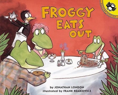 Vorderes Coverbild Froggy Eats Out