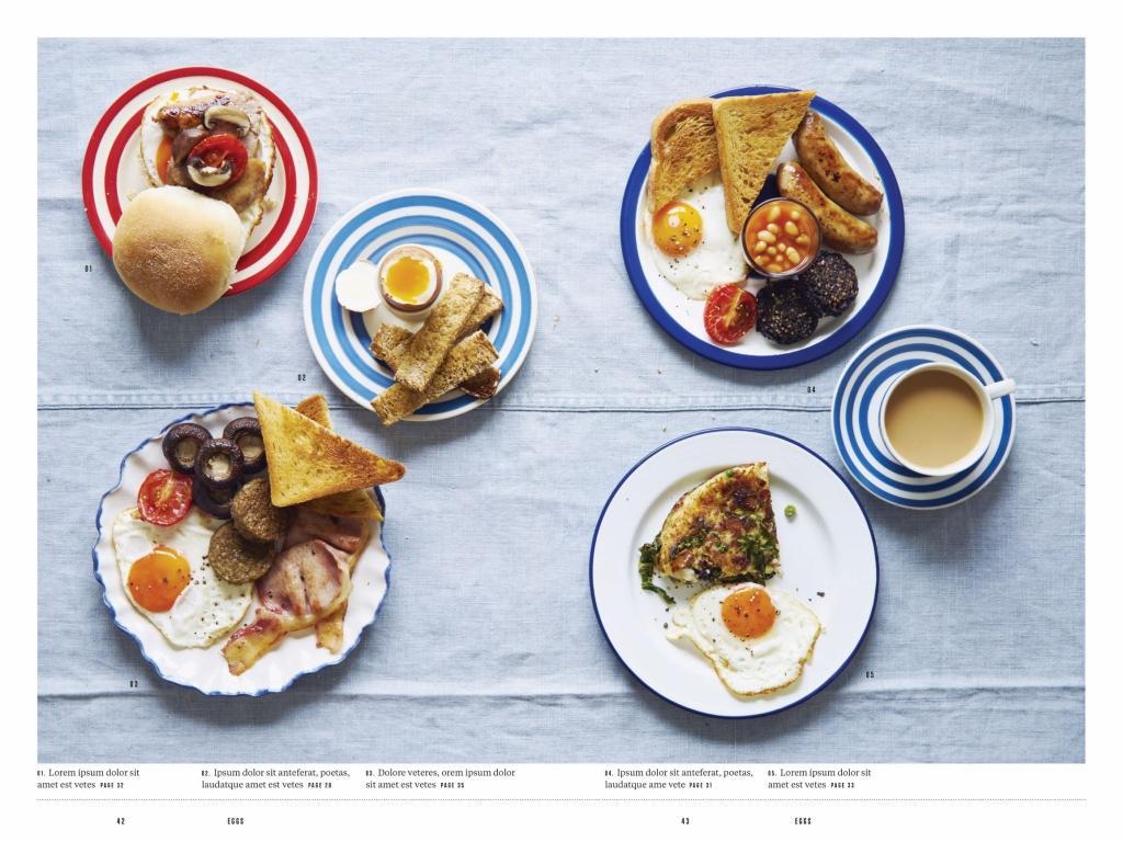 Beispielinhalt (Bild) Breakfast: The Cookbook