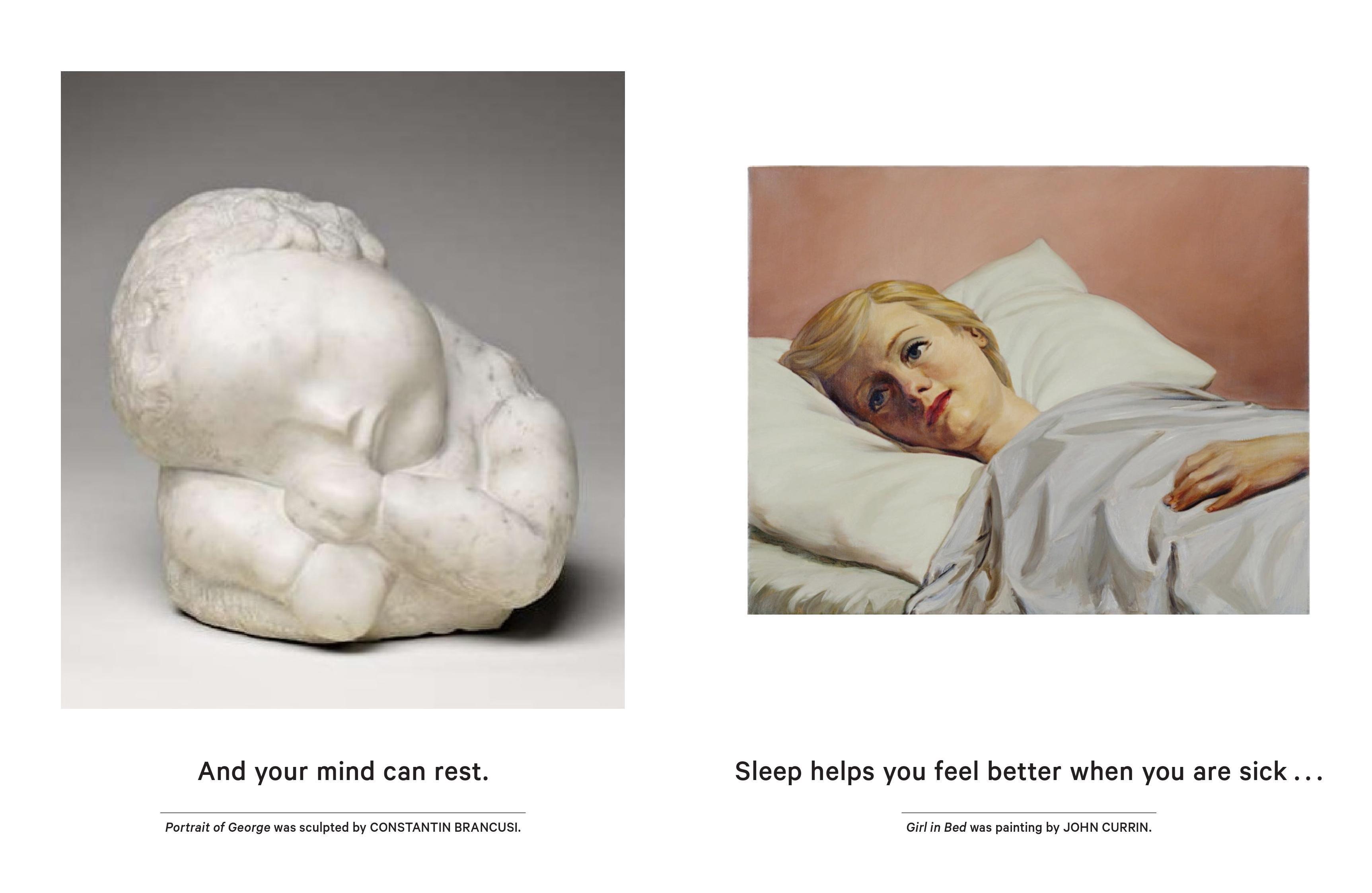 Beispielinhalt (Bild) My Art Book of Sleep