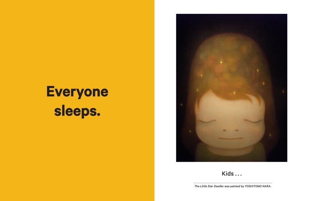 Beispielinhalt (Bild) My Art Book of Sleep