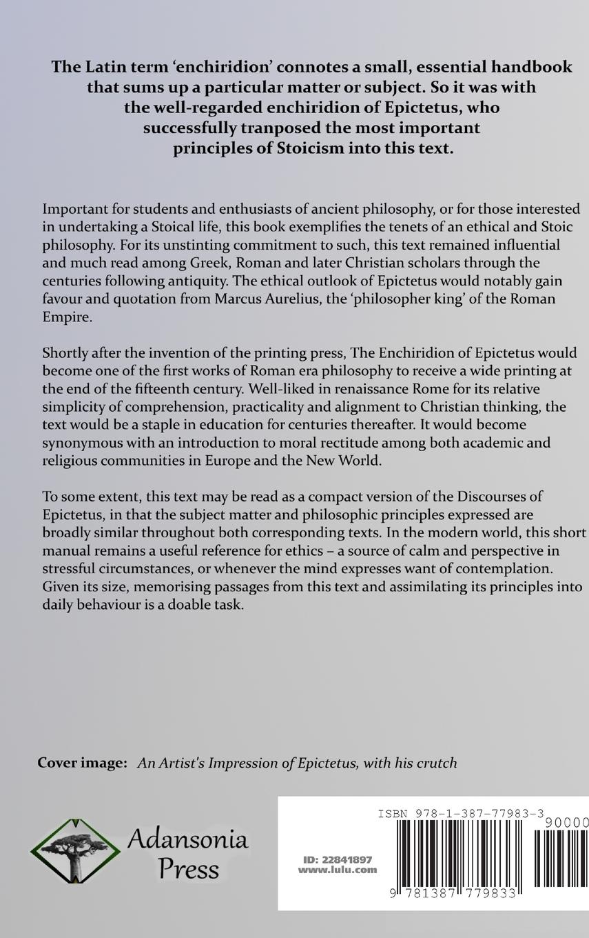 Rückseitencover The Enchiridion of Epictetus