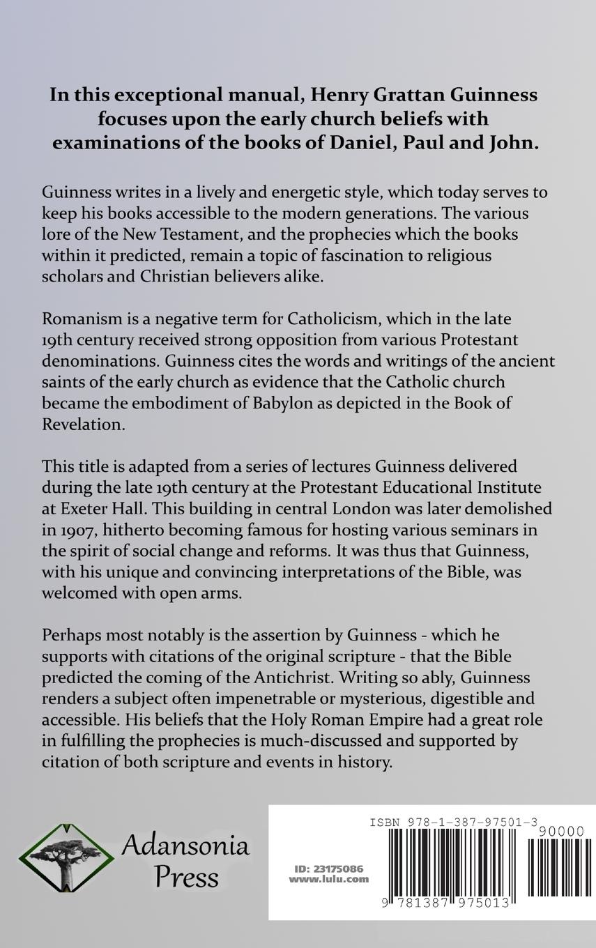 Rückseitencover Romanism and the Reformation