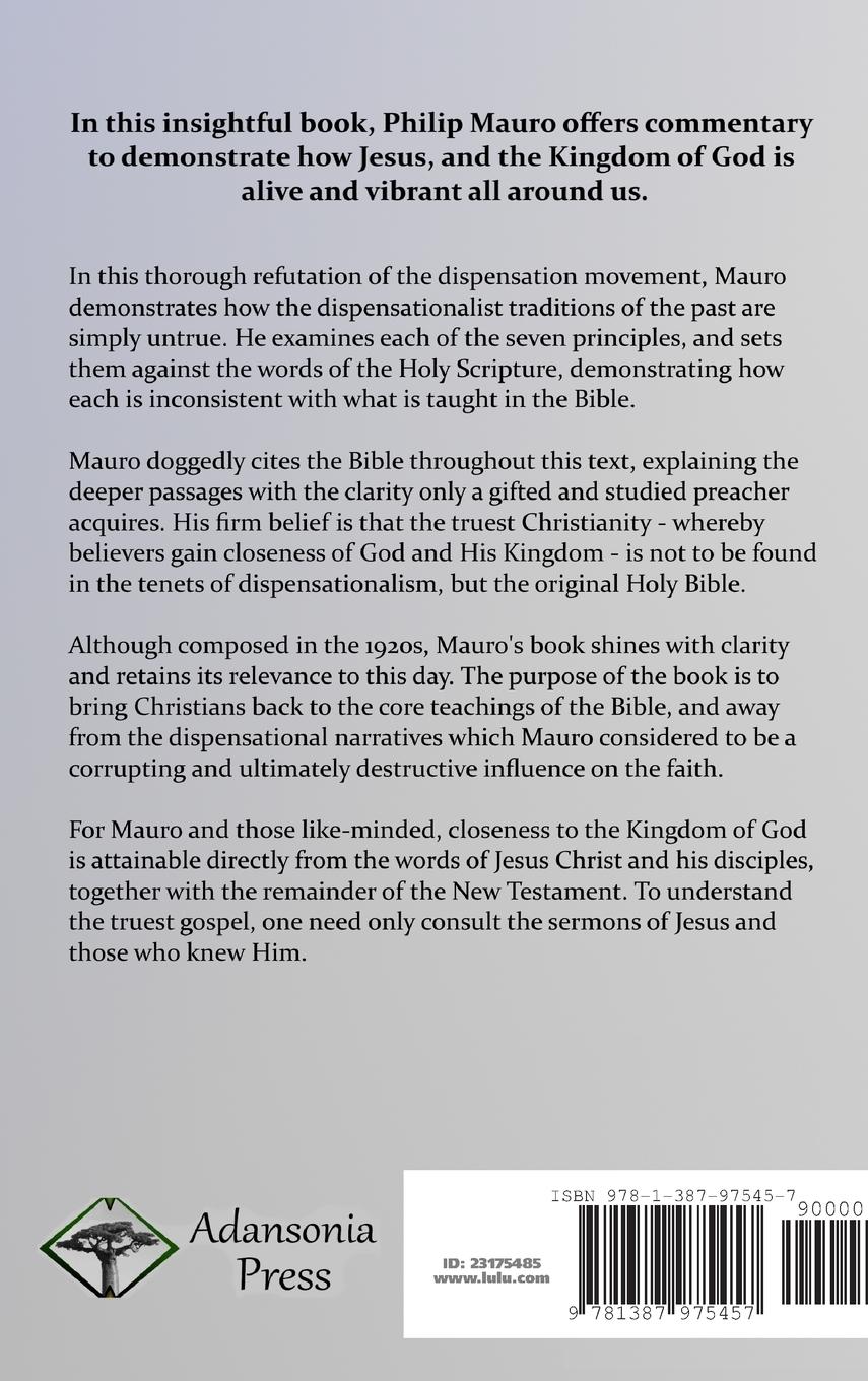 Rückseitencover The Gospel of the Kingdom