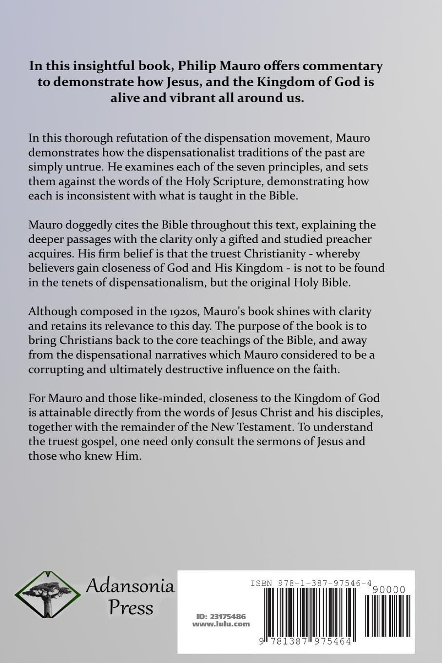 Rückseitencover The Gospel of the Kingdom