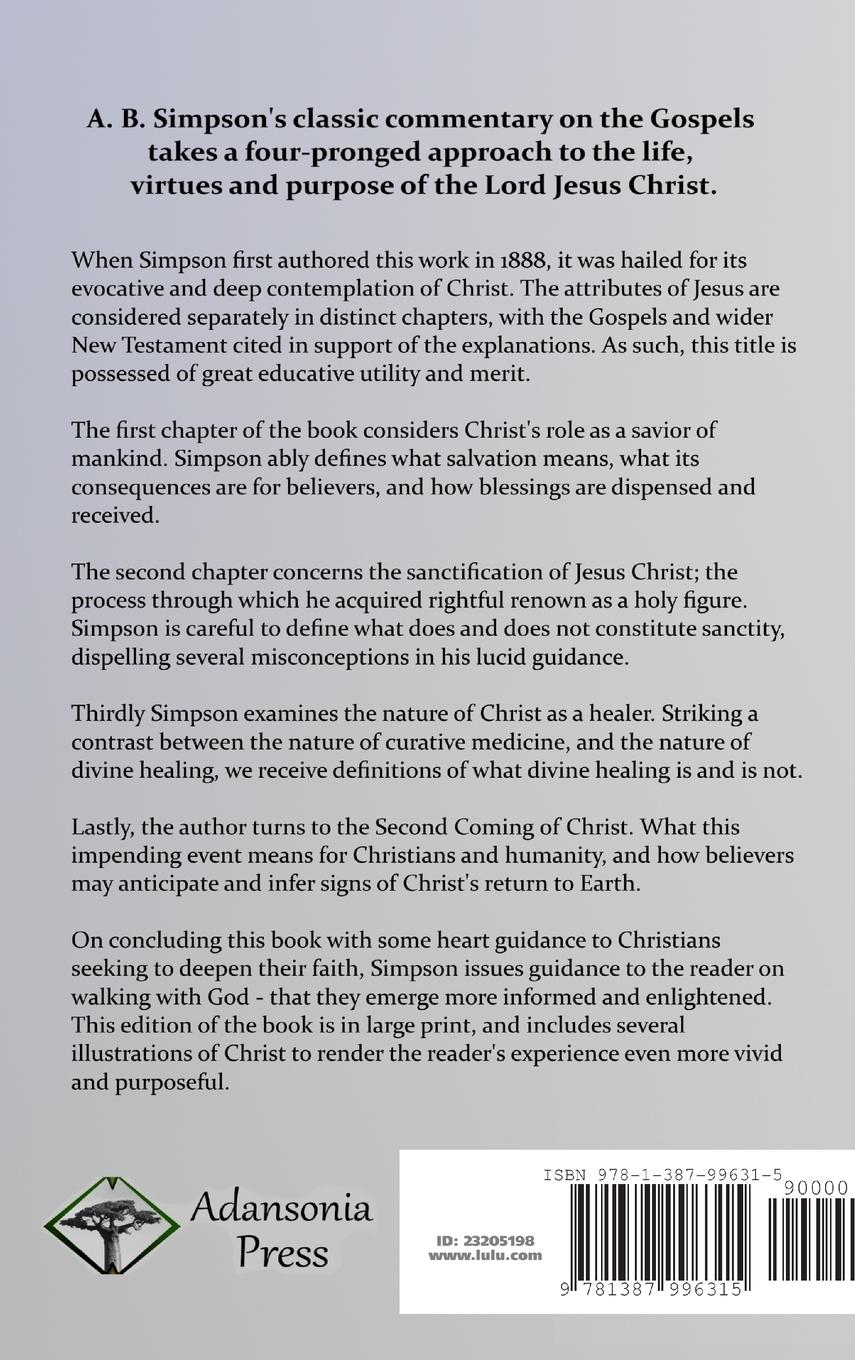 Rückseitencover The Fourfold Gospel