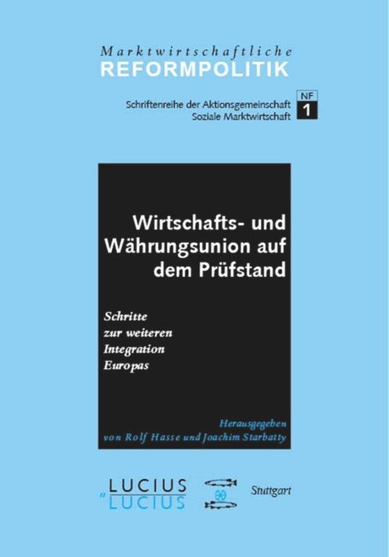 Vorderes Coverbild Wirtschafts- und Währungsunion auf dem Prüfstand