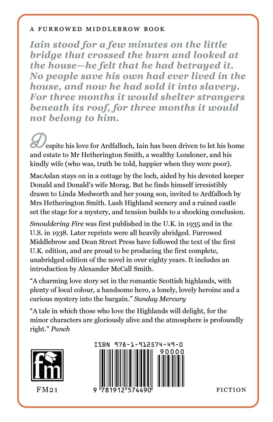 Rückseitencover Smouldering Fire